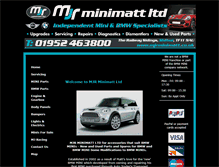 Tablet Screenshot of minimatt.co.uk